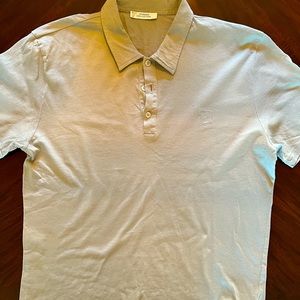 Men’s grey Versace collection polo style shirt size XL